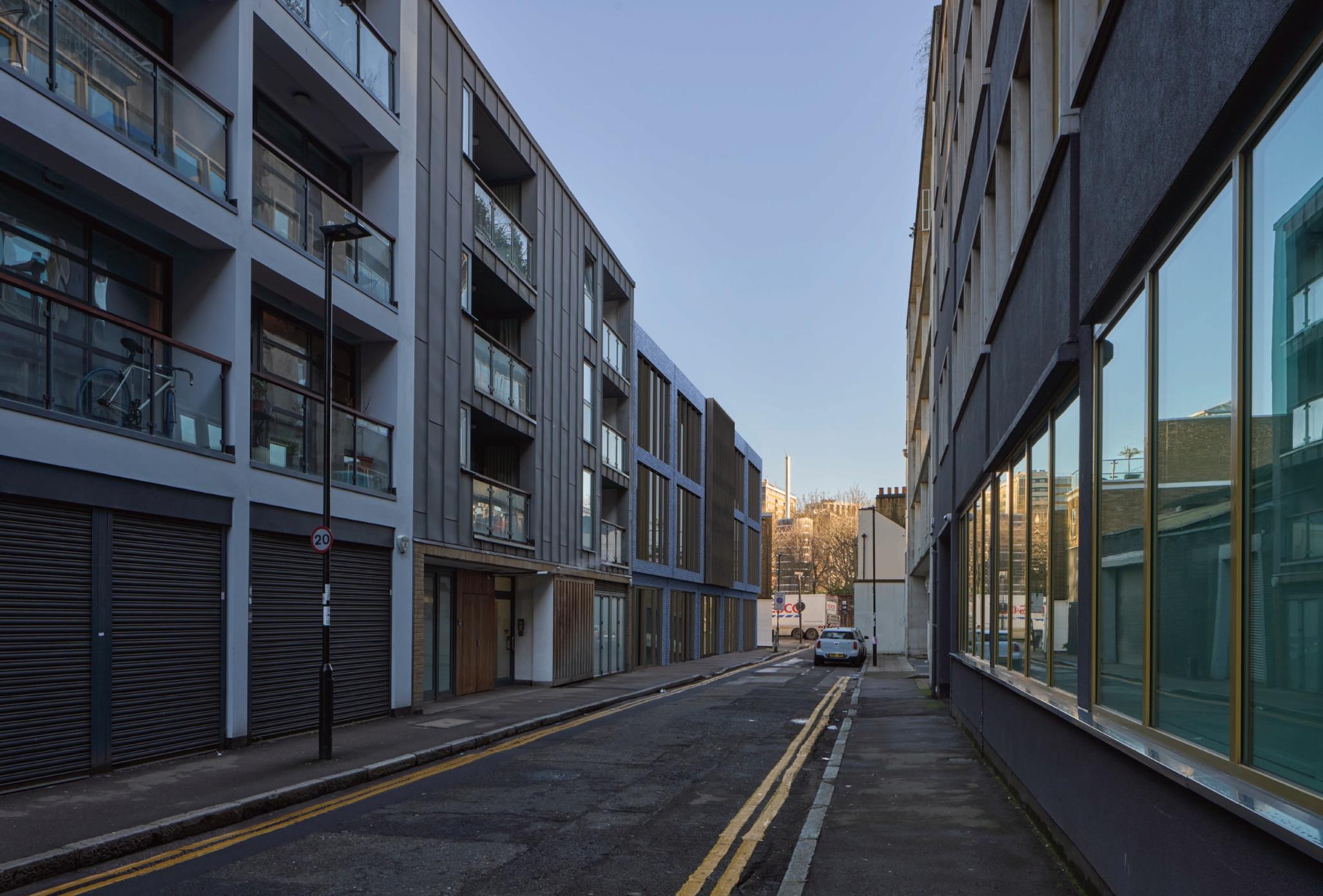Bastwick Street looking west — existing streetscape context